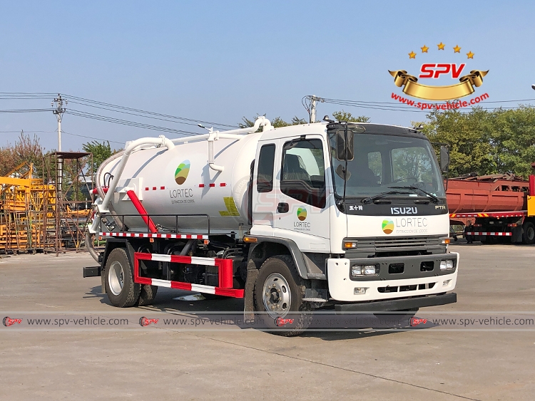 10,000 Litres Sewage Vacuum Tanker ISUZU - RF